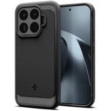 Xiaomi 17T matné čierne puzdro Spigen Rugged Armor