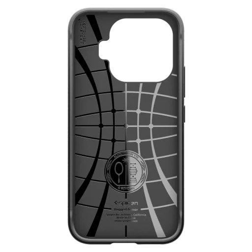 Xiaomi 17T matné čierne puzdro Spigen Rugged Armor - 3
