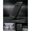 Xiaomi 17T Pro matné čierne puzdro Spigen Rugged Armor thumbnail
