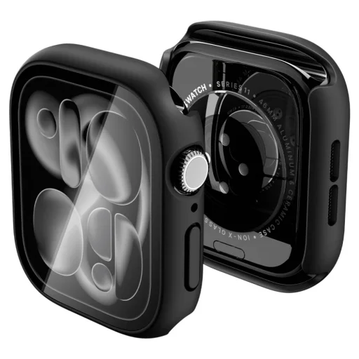 Spigen Thin Fit 360 Apple Watch 10 / 11 (46 mm) čierna - 1