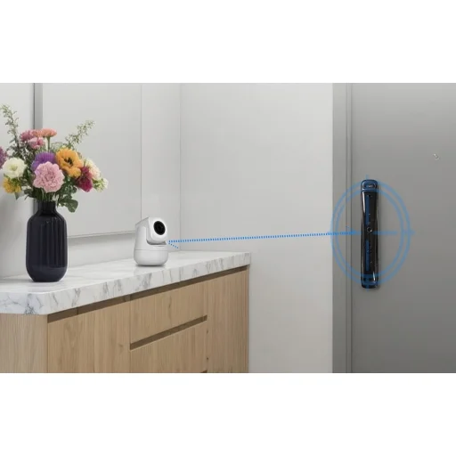 MOES WCM-P67 inteligentná interiérová Wi-Fi IP kamera, 3 MP - 9