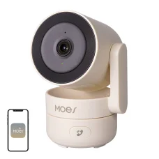 MOES WCM-P52P interiérová Wi-Fi 6 IP kamera s funkciou PTZ, 4 MP