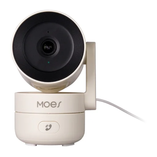 MOES WCM-P52P interiérová Wi-Fi 6 IP kamera s funkciou PTZ, 4 MP - 4