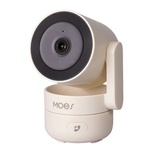 MOES WCM-P52P interiérová Wi-Fi 6 IP kamera s funkciou PTZ, 4 MP - 6