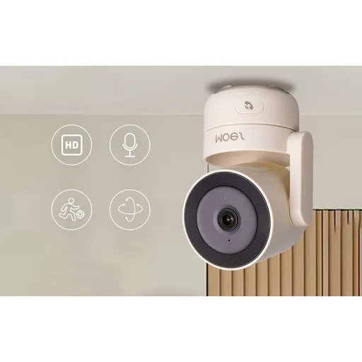 MOES WCM-P52P interiérová Wi-Fi 6 IP kamera s funkciou PTZ, 4 MP - 7