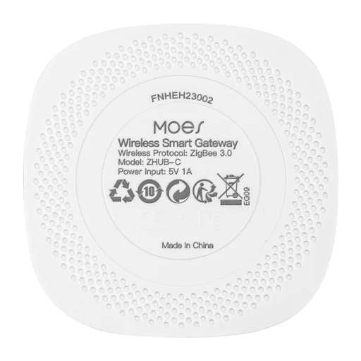 MOES ZHUB-C ZigBee Ethernet brána, čierna - 4