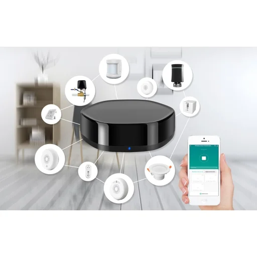 MOES MHUB-YR Wi-Fi, ZigBee, Bluetooth a infračervená brána - 3