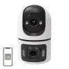 MOES WCM-Q09 interiérová inteligentná IP kamera Wi-Fi 6 8 MP s duálnym objektívom thumbnail