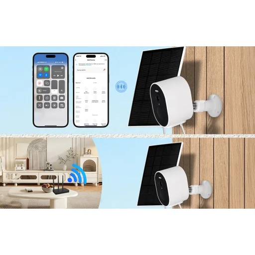 MOES WCM-S24-S inteligentná Wi-Fi IP kamera 4 MP - 4