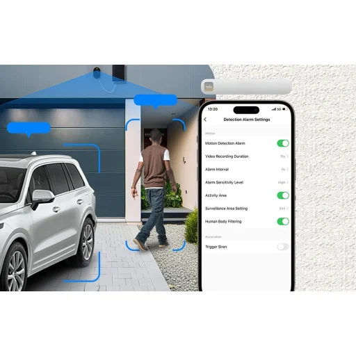 MOES WCM-S24-S inteligentná Wi-Fi IP kamera 4 MP - 5
