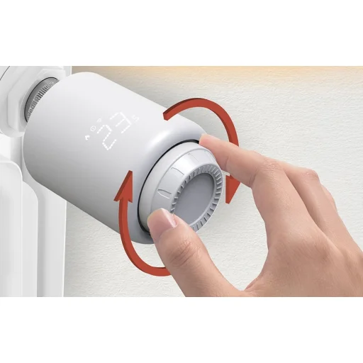 MOES ZTRV-PJ-601-MS inteligentná termostatická hlavica, biela - 4