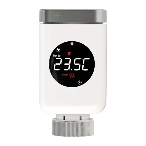 Inteligentná termostatická radiátorová hlavica MOES TRV 801 ZigBee - 3