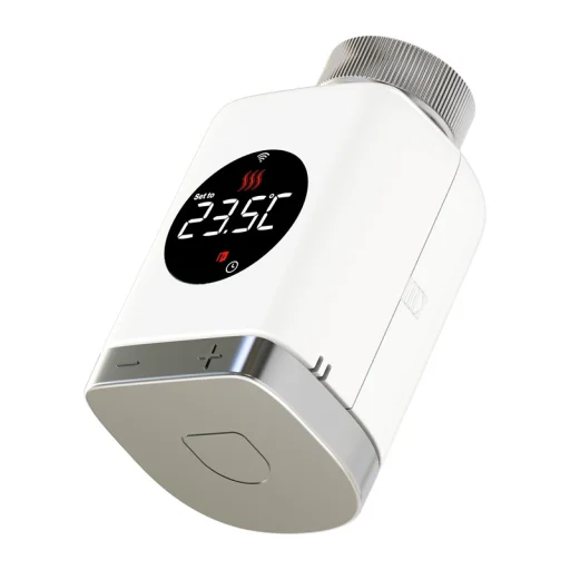 Inteligentná termostatická radiátorová hlavica MOES TRV 801 ZigBee - 4