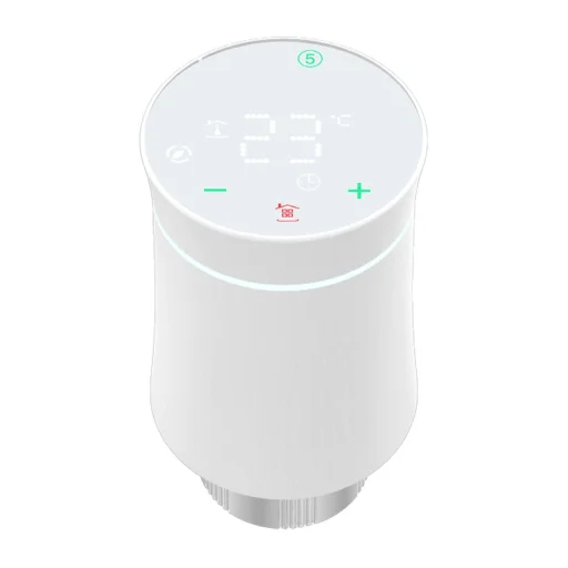 MOES TRV BY100 ZigBee inteligentná termostatická hlavica s dotykovým displejom - 3