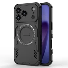 Čierne puzdro Techsuit ArmorMag pre iPhone 18 Pro / iPhone 17 Pro