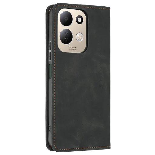  Xiaomi Redmi 17 4G / Redmi 17 5G fekete Techsuit Confy Cover könyvtok - 3