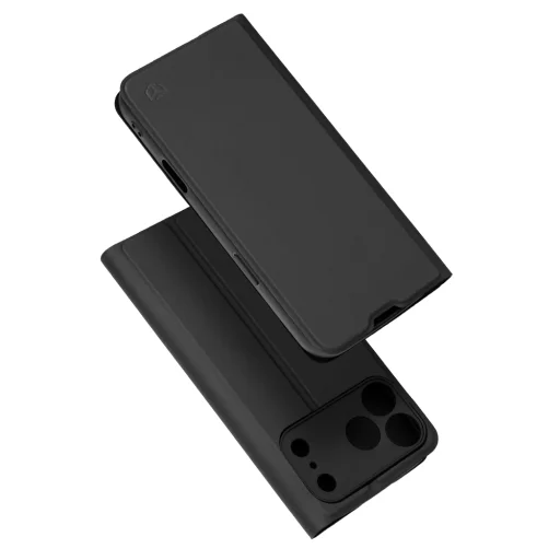 Čierne puzdro Techsuit Magskin Book pre iPhone 18 Pro Max - 7