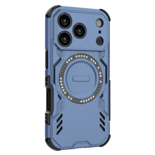 Modré puzdro Techsuit ArmorMag pre iPhone 18 Pro / iPhone 17 Pro - 3
