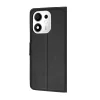 Honor 600 Smart čierne peňaženkové puzdro Techsuit Leather Folio thumbnail