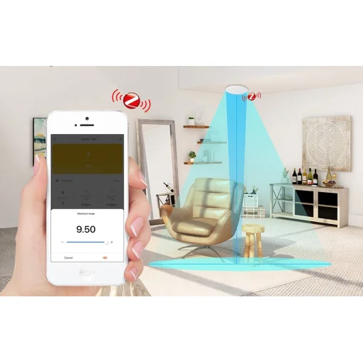 MOES ZSS-QY-HP-MS ZigBee mmWave stropný snímač prítomnosti - 3