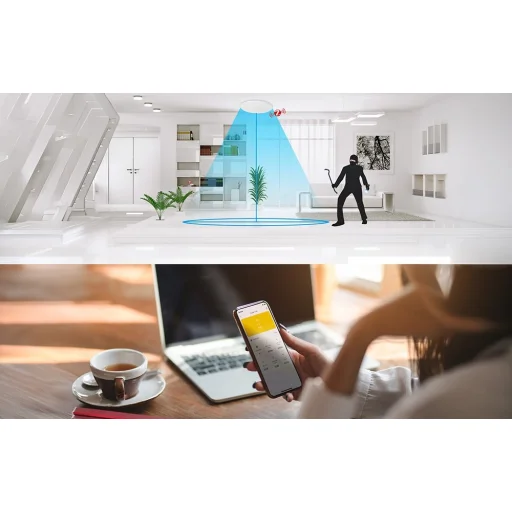 MOES ZSS-QY-HP-MS ZigBee mmWave stropný snímač prítomnosti - 4