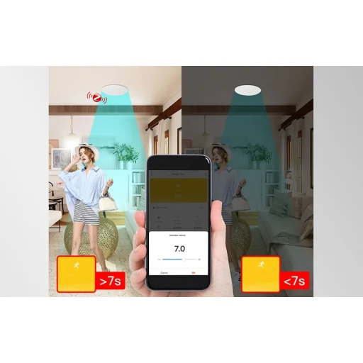 MOES ZSS-QY-HP-MS ZigBee mmWave stropný snímač prítomnosti - 5