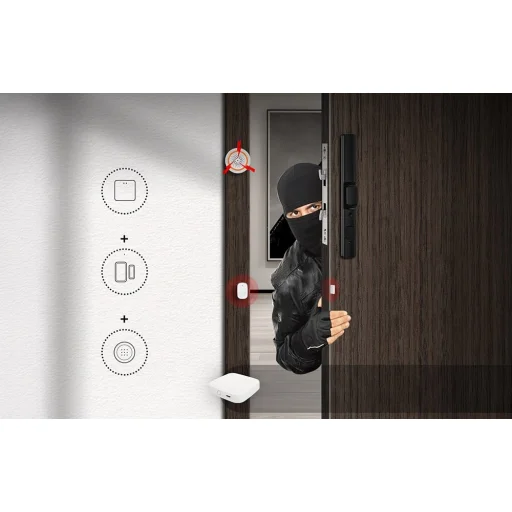 MOES ZSS-S01-GWM-C ZigBee senzor otvorenia dverí a okien - 6