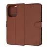 Hnedé peňaženkové puzdro Techsuit Leather Folio pre Honor 600 Smart thumbnail