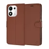 Hnedé peňaženkové puzdro Techsuit Leather Folio pre Honor 600 Smart thumbnail