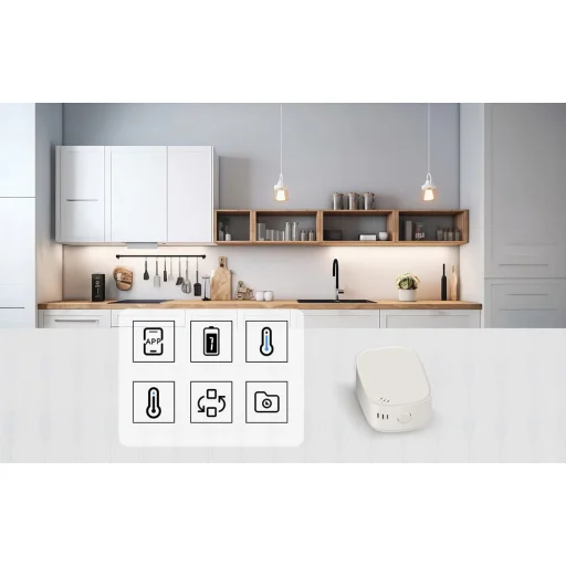 MOES ZSS-S01-TH-C ZigBee inteligentný snímač teploty a vlhkosti - 6