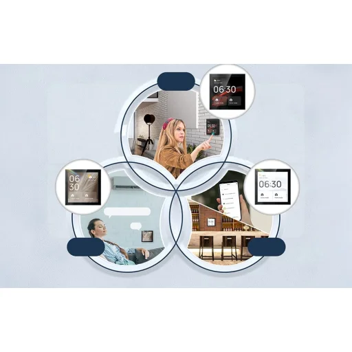 MOES CCP-TY-EU-LN-MS inteligentný Wi-Fi a Zigbee LCD ovládací panel, 4-palcový - 10