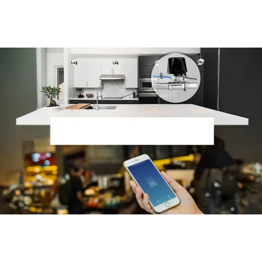 MOES WV-LZ-BK Wi-Fi inteligentný ovládač vodného a plynového ventilu, čierny - 6