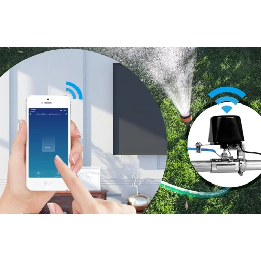MOES WV-LZ-BK Wi-Fi inteligentný ovládač vodného a plynového ventilu, čierny - 10