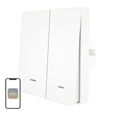 MOES ZS-B-EU2 ZigBee dvojkanálový vypínač svetla