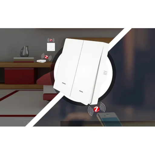 MOES ZS-B-EU2 ZigBee dvojkanálový vypínač svetla - 5