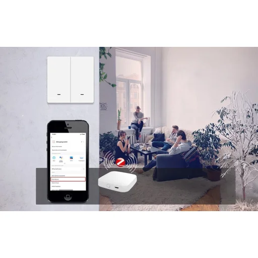 MOES ZS-B-EU2 ZigBee dvojkanálový vypínač svetla - 8