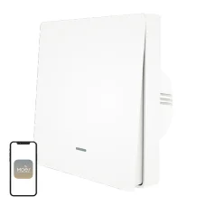 MOES ZS-B-EU1-WH-MS ZigBee inteligentný 1-kanálový spínač osvetlenia, biely