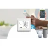 MOES BHT-002 inteligentný Wi-Fi LCD termostat pre elektrické podlahové kúrenie, biely thumbnail