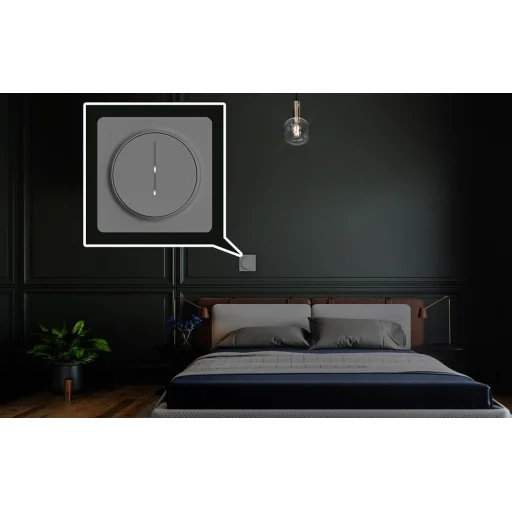 MOES ZS-SY-EUD-WH ZigBee dotykový stmievač, biely - 5