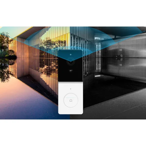 Moes WDB-TY-B20 Wi-Fi videozvonček, 1080p, čierny - 6