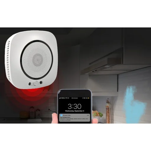 MOES WSS-S-GL Wi-Fi inteligentný detektor plynu - 7