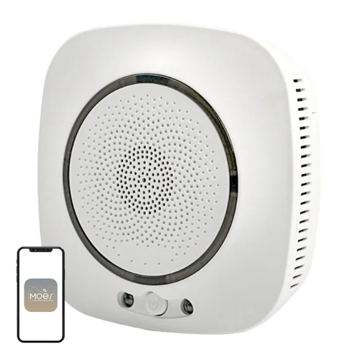 MOES WSS-S-GL Wi-Fi inteligentný detektor plynu - 1