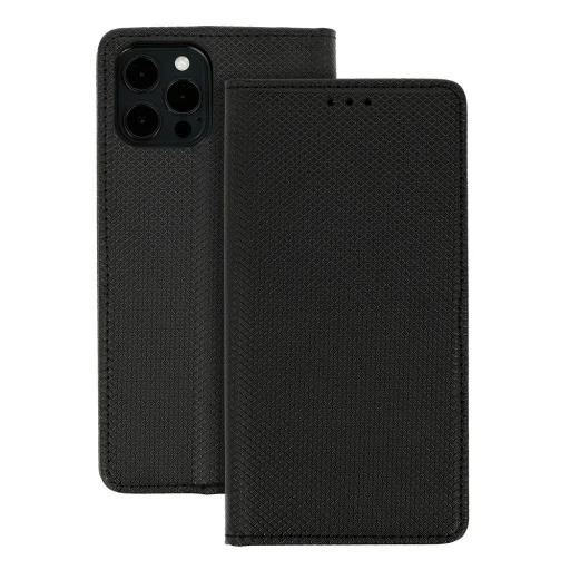 Puzdro Smart Book MAGNET pre iPhone 18 Pro Max čierne - 1