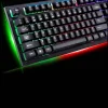 USB Gaming billentyűzet RGB LED világítással fekete - ENG nyelvű thumbnail
