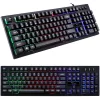USB Gaming billentyűzet RGB LED világítással fekete - ENG nyelvű thumbnail