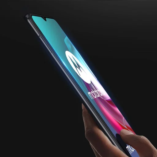 Motorola Moto G10 / G30 5D Full Glue kijelzővédő üvegfólia fekete - 10