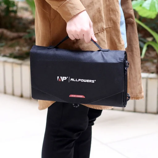 Allpowers AP-SP-012-BLA Napelemes töltő 100W - 5