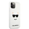 iPhone 12 Pro MAX Karl Lagerfeld KLHCP12LSLCHWH Choupette Head szilikon tok fehér thumbnail