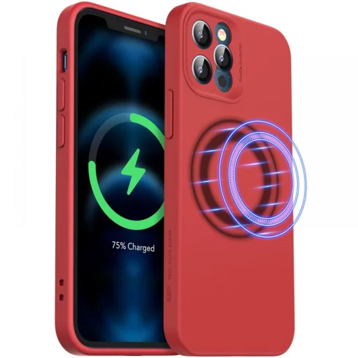 iPhone 12 Esr Cloud Soft MagSafe tok piros - 1