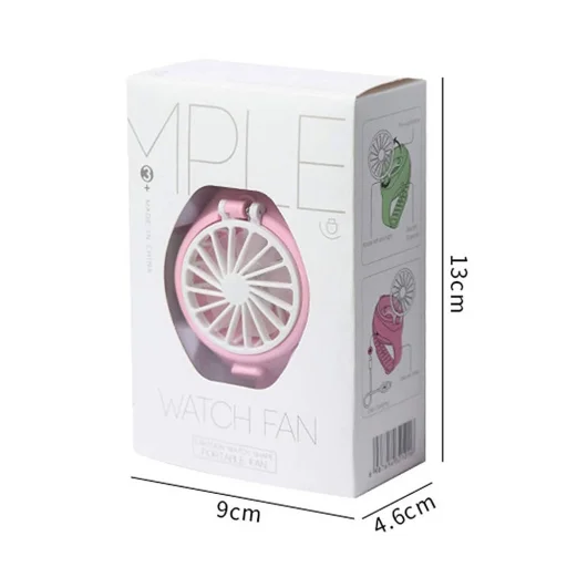 Gyerek karóra formájú mini ventillátor kék - 10